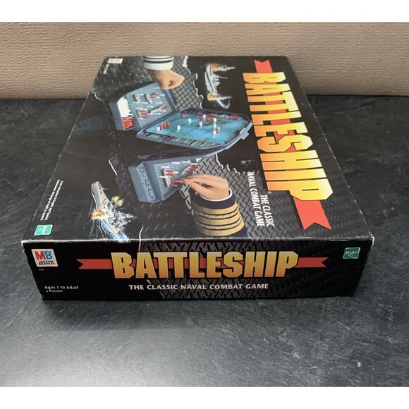 Vintage 1998 Battleship Game The Classic Naval Combat Game Milton Bradley Hasbro - Picture 12 of 14